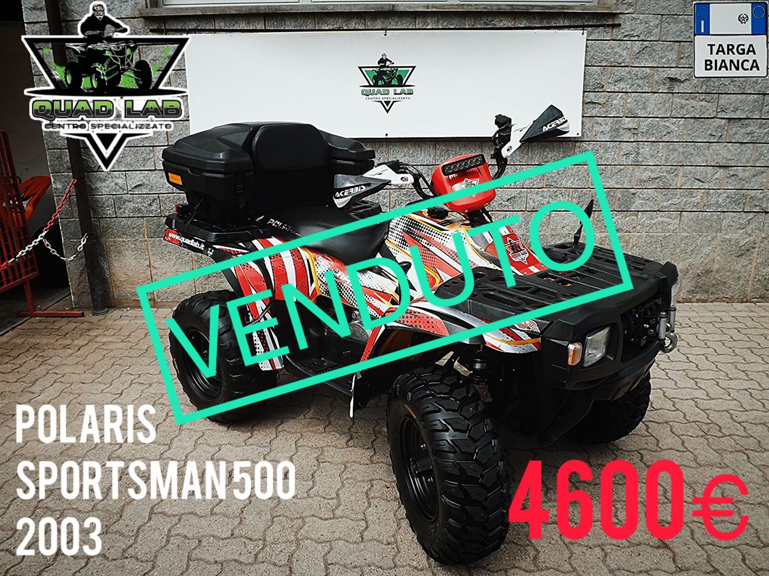 QUAD POLARIS SPORTSMAN 500 - 2003 QUAD POLARIS SPORTSMAN 500 - 2003