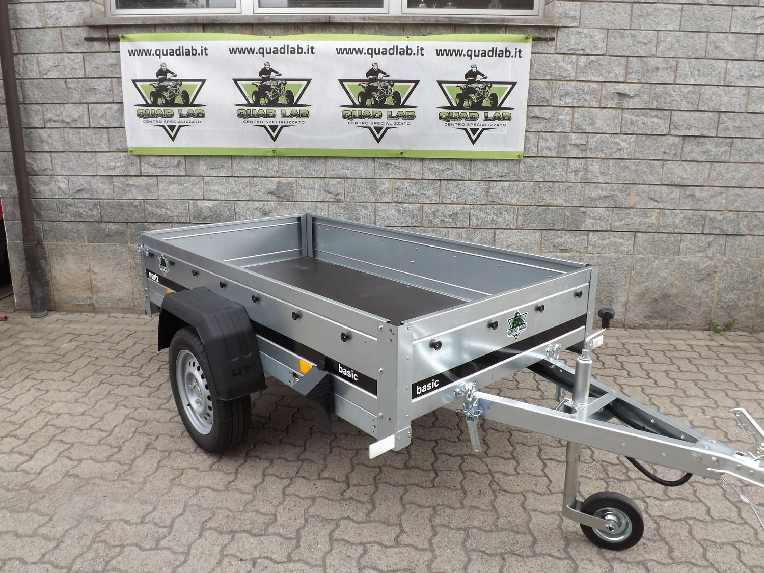 RIMORCHIO AGRICOLO AGRI-02 per ATV -UTV - per traino su strada quad/atv targa gialla RIMORCHIO AGRICOLO AGRI-02 per ATV -UTV - per traino su strada quad/atv targa gialla