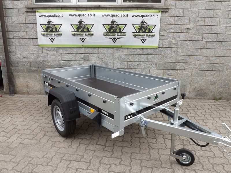 RIMORCHIO AGRICOLO AGRI-02 per ATV -UTV - per traino su strada quad/atv targa gialla