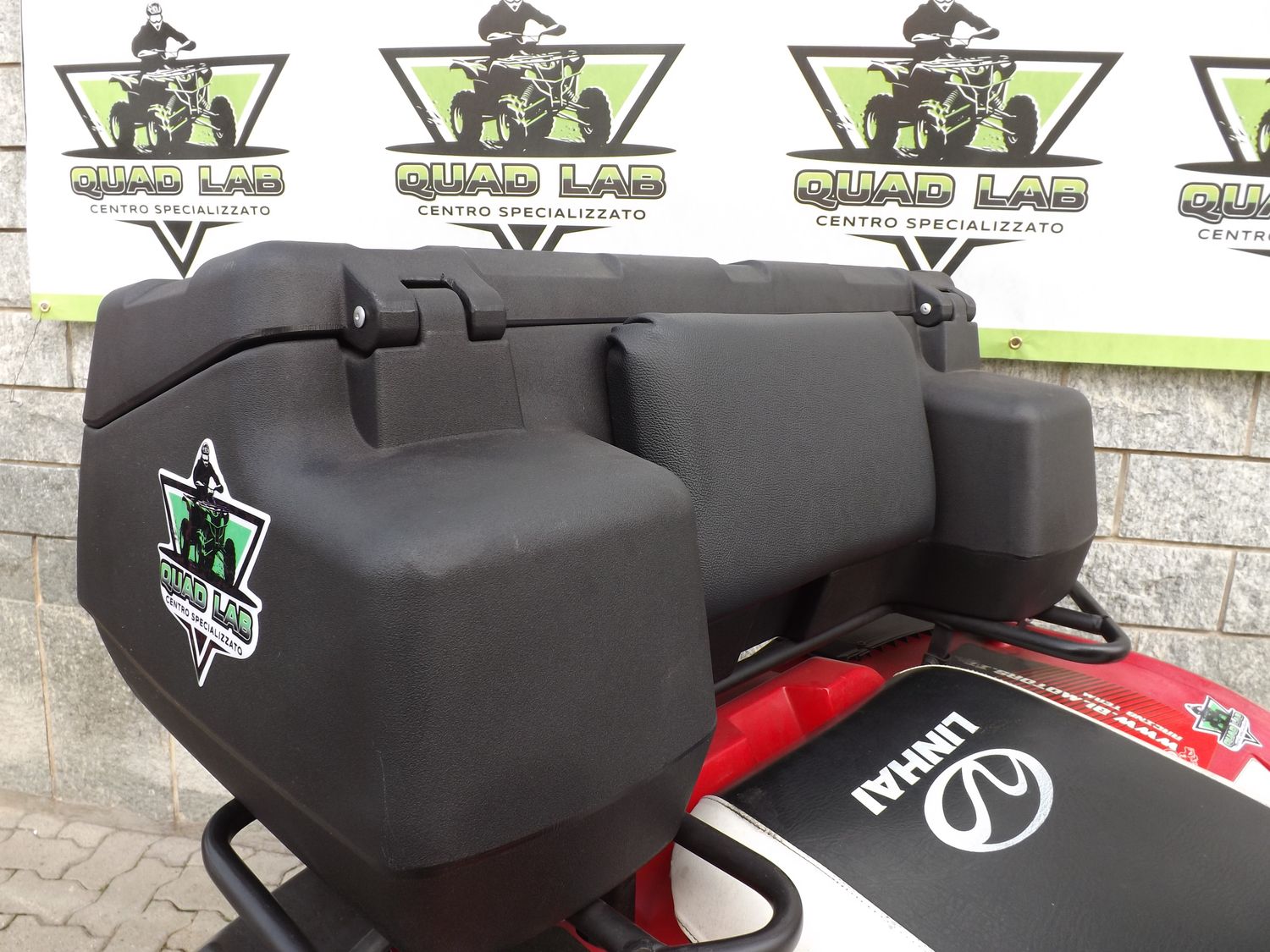 BAULE QUADLAB 150L Nero Opaco - 8.8Kg