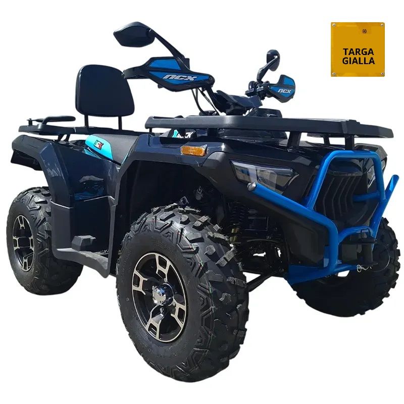 MAXI QUAD X-ROCK 270 4T R10 - targabile T3b (colore nero/azzurro) MAXI QUAD X-ROCK 270 4T R10 - targabile T3b (colore nero/azzurro)