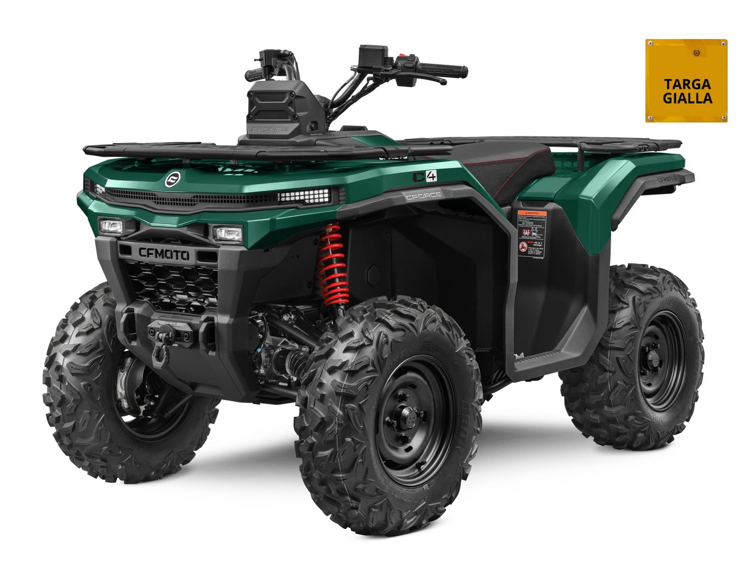 QUAD CFORCE C4 S EFI 4X4 (PASSO CORTO) T3 AGRICOLO QUAD CFORCE C4 S EFI 4X4 (PASSO CORTO) T3 AGRICOLO