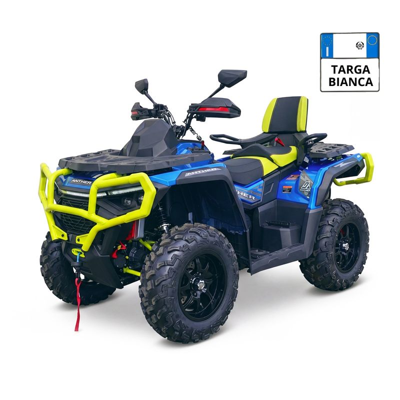 QUAD ANTHER A800- Targa bianca