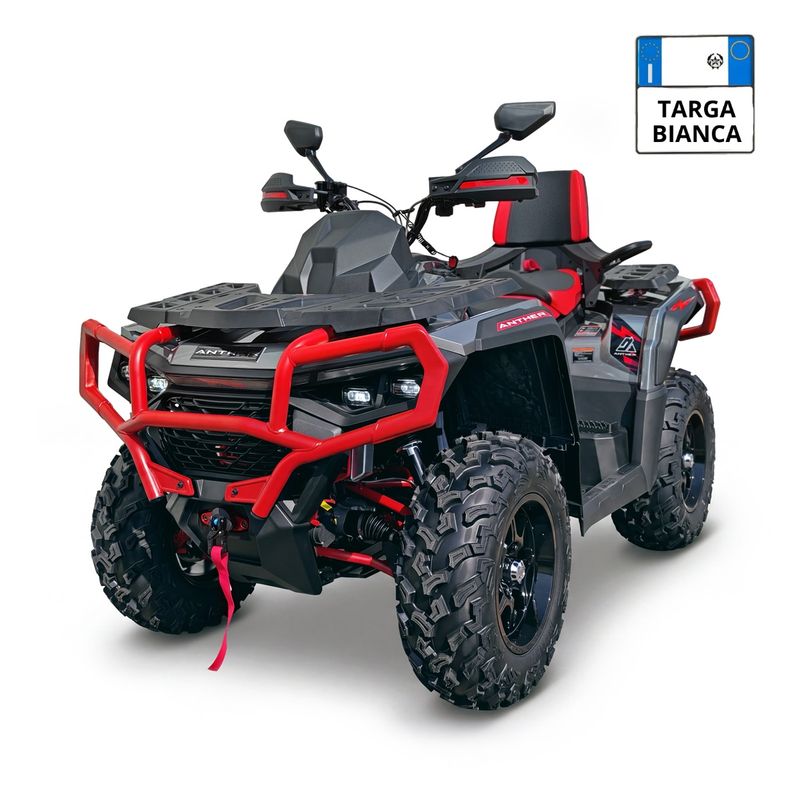 QUAD ANTHER A1000- Targa bianca