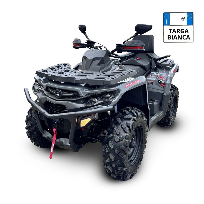 QUAD ANTHER A650- Targa bianca
