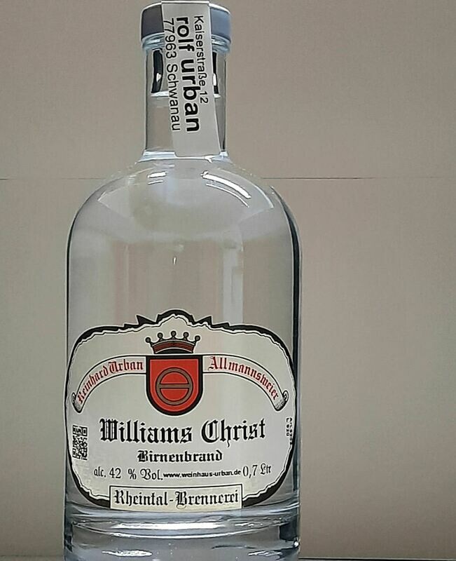 Williams Christ Birne 0,7 Ltr