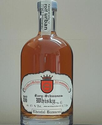 Whisky Burg Schwanau® Nr 6    0,7 Ltr