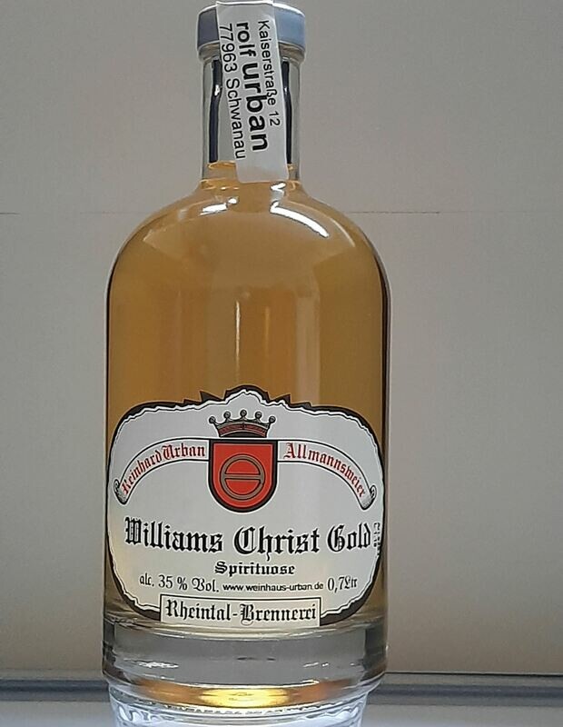 Williams Gold Spirituose 0,7 Ltr
