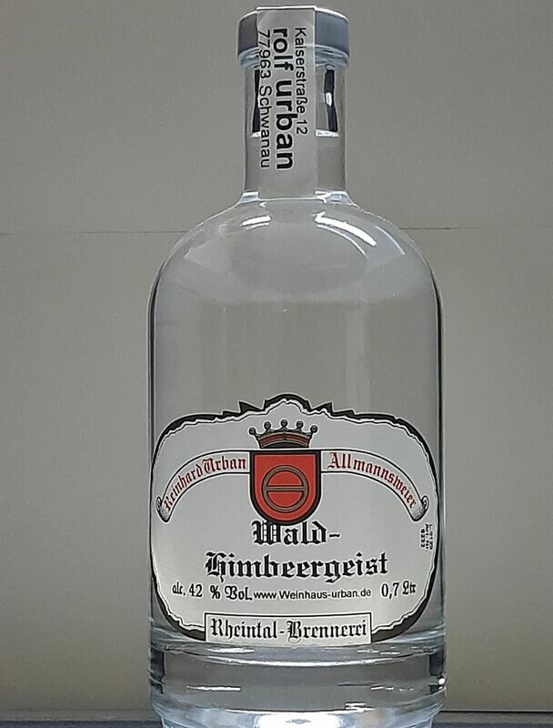 ​Wald-Himbeergeist 0,35 Ltr