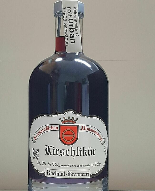 Kirsch Likör 0,7 Ltr