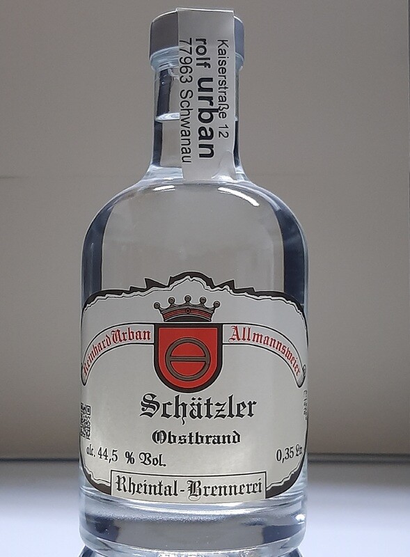 DundenheimerSchätzler  Apfel 0,35 Ltr