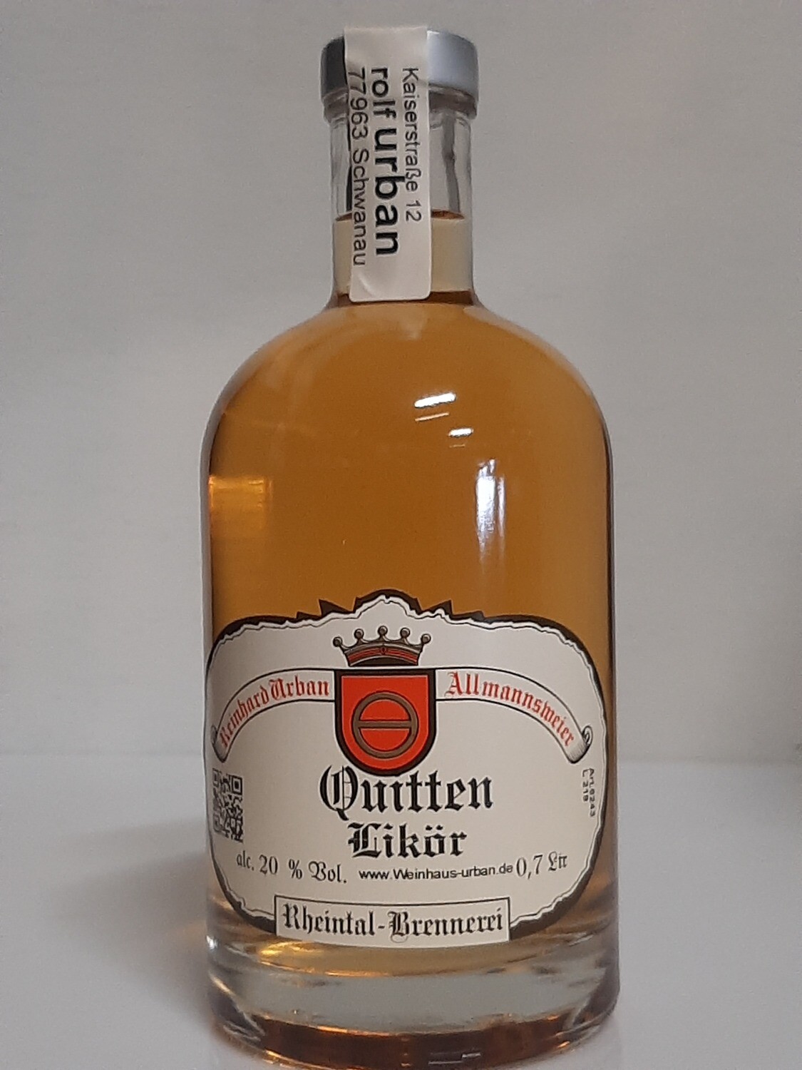 Quitten Likör  0,7 Ltr