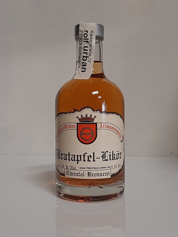 Bratapfel Likör 0,35 Ltr