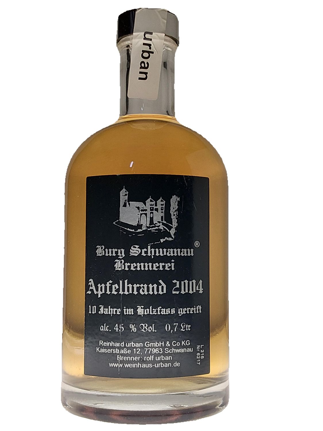 Apfelbrand 2004 er 0,7 Ltr