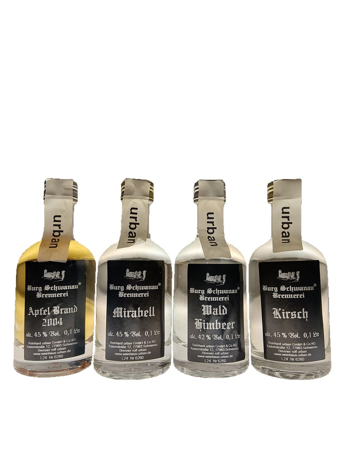 Probe 4 Flaschen a 0,1 Ltr