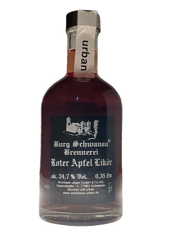 Roter Apfel Likör 0,35 Ltr