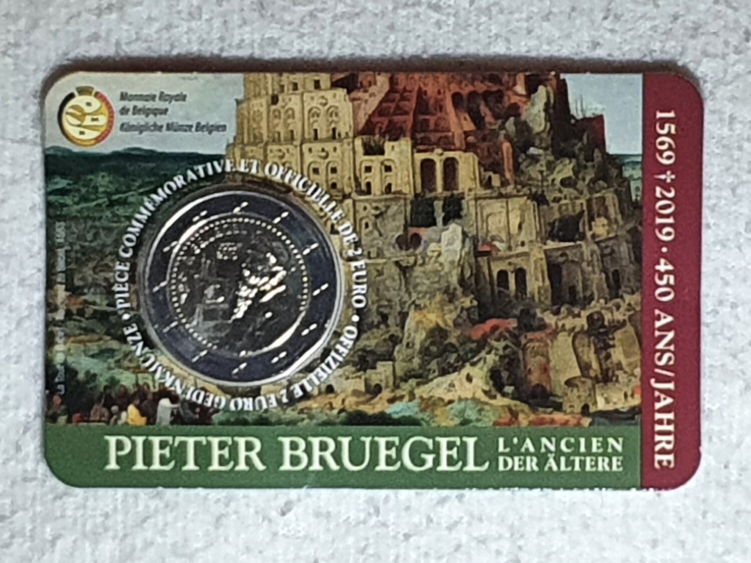 Coincard Belgien 2019