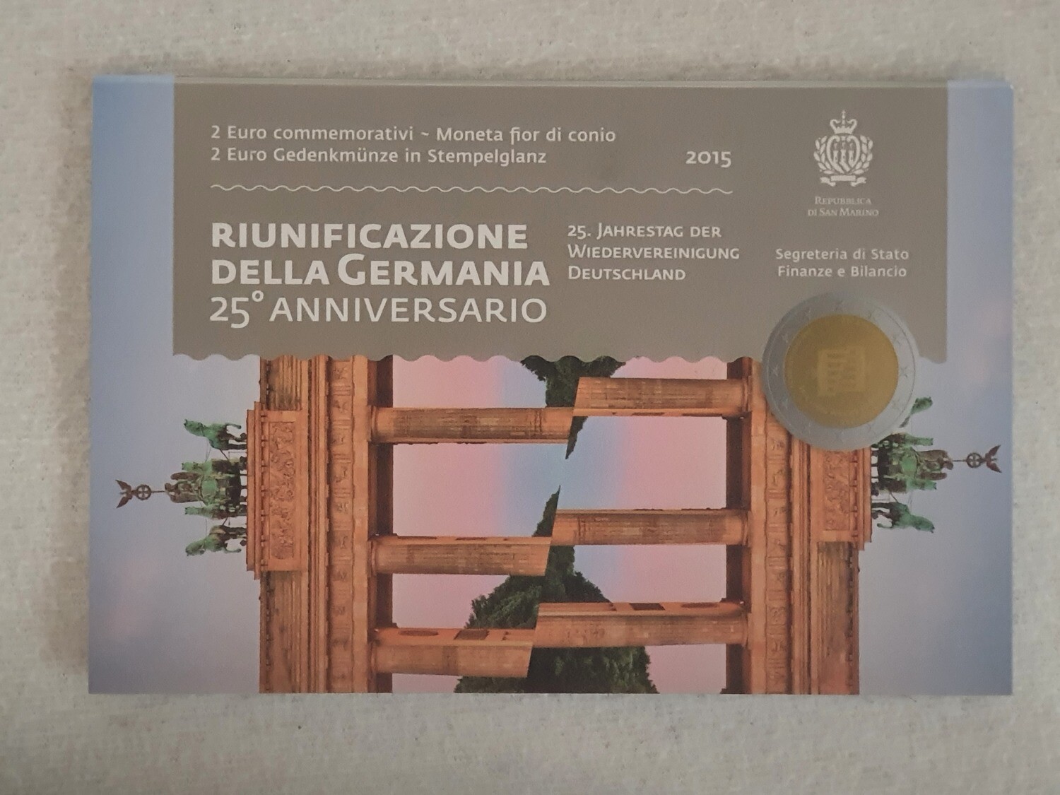 2 Euro San Marino 2015