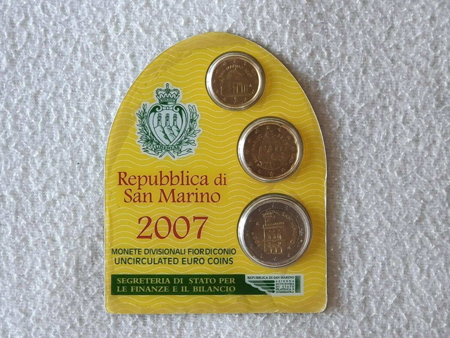 Coincard San Marino 2007