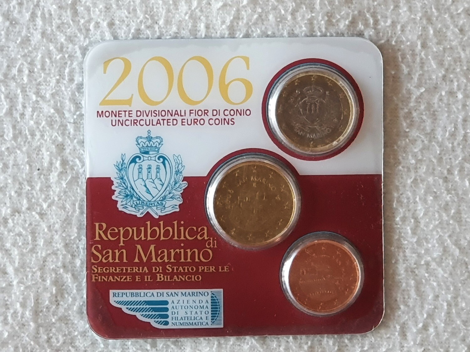 Coincard San Marino 2006