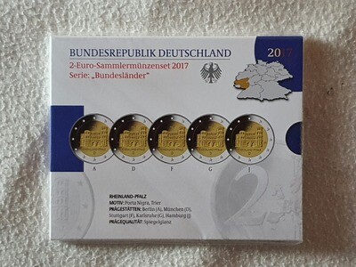 2 Euro Bundesländer 2017