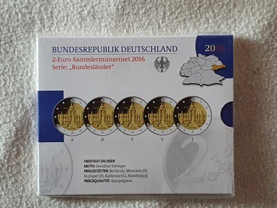 2 Euro Bundesländer 2016