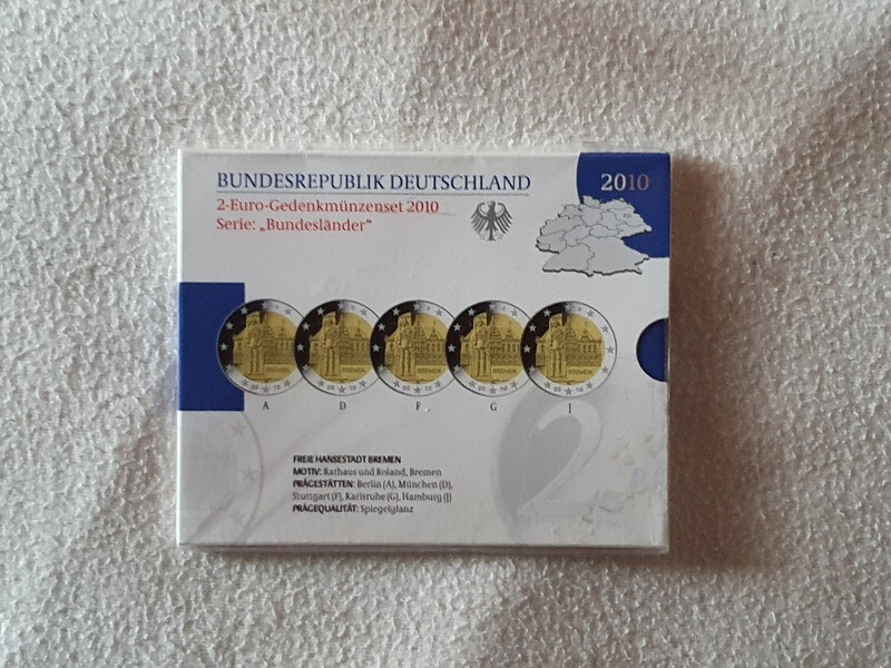 2 Euro Bundesländer 2010