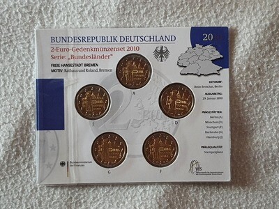 2 Euro Bundesländer 2010 Bremen