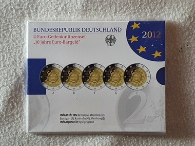2 Euro Bargeld 2012