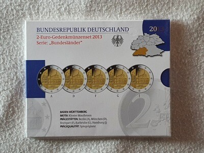 2 Euro Bundesländer 2013