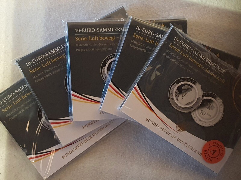 10 Euro In der Luft A-J