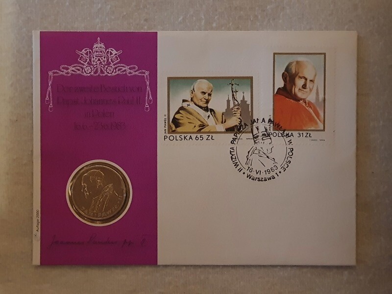 Numisbrief Polen 1982
