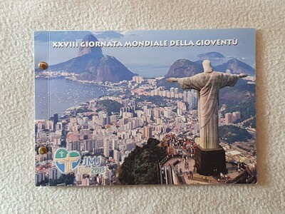 Numisbrief Vatikan Rio de Janeiro