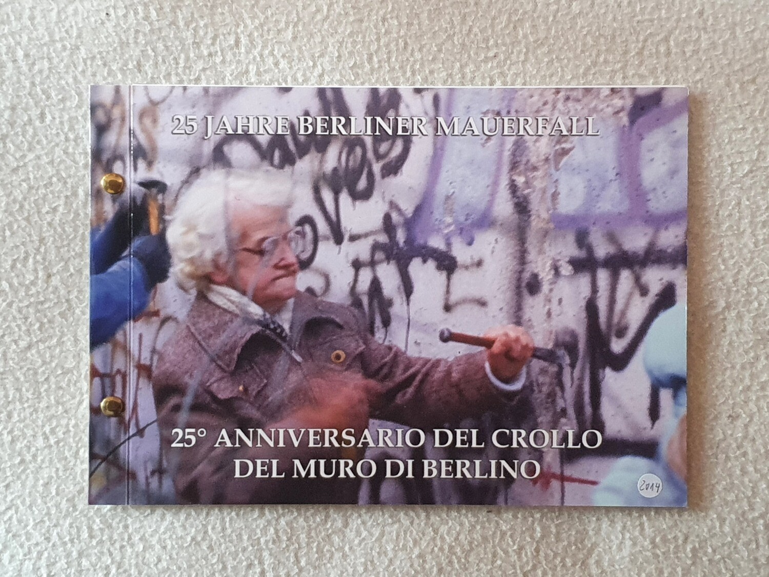 Numisbrief 25 Jahre Berliner Mauer