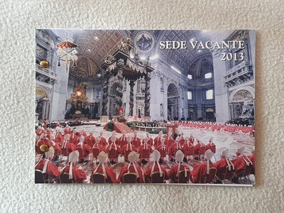 Numisbrief Vatikan Sede Vacante 2013