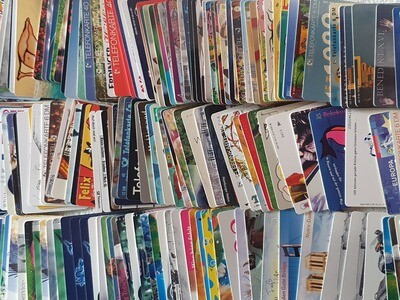 500 Telefonkarten mit Sammlermotiven