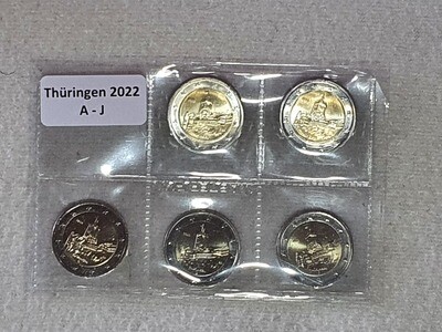 2 Euro Thüringen 2022