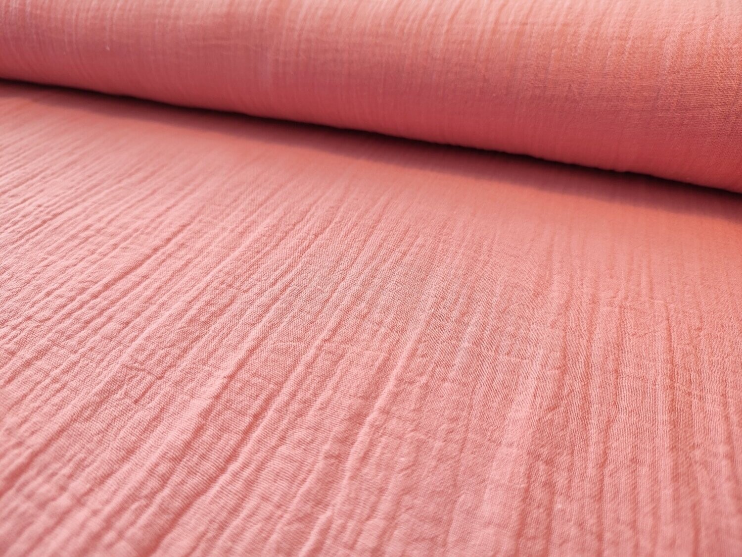 Musselin Double Gauze rosa
