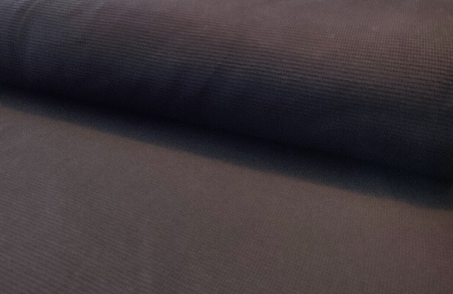 Waffeljersey schwarz