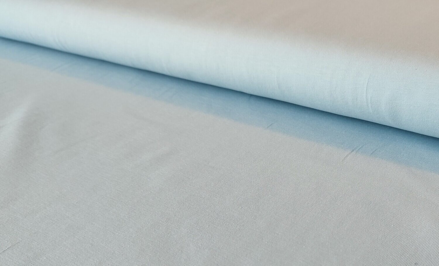 Baumwoll-Jersey hellblau