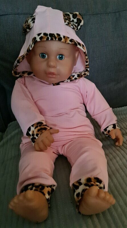 Luipaard print baby pakje