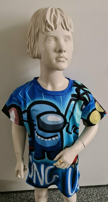 Among us shirt Blauw