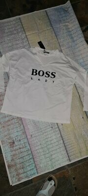 Mooi dames shirt Boss Lady
