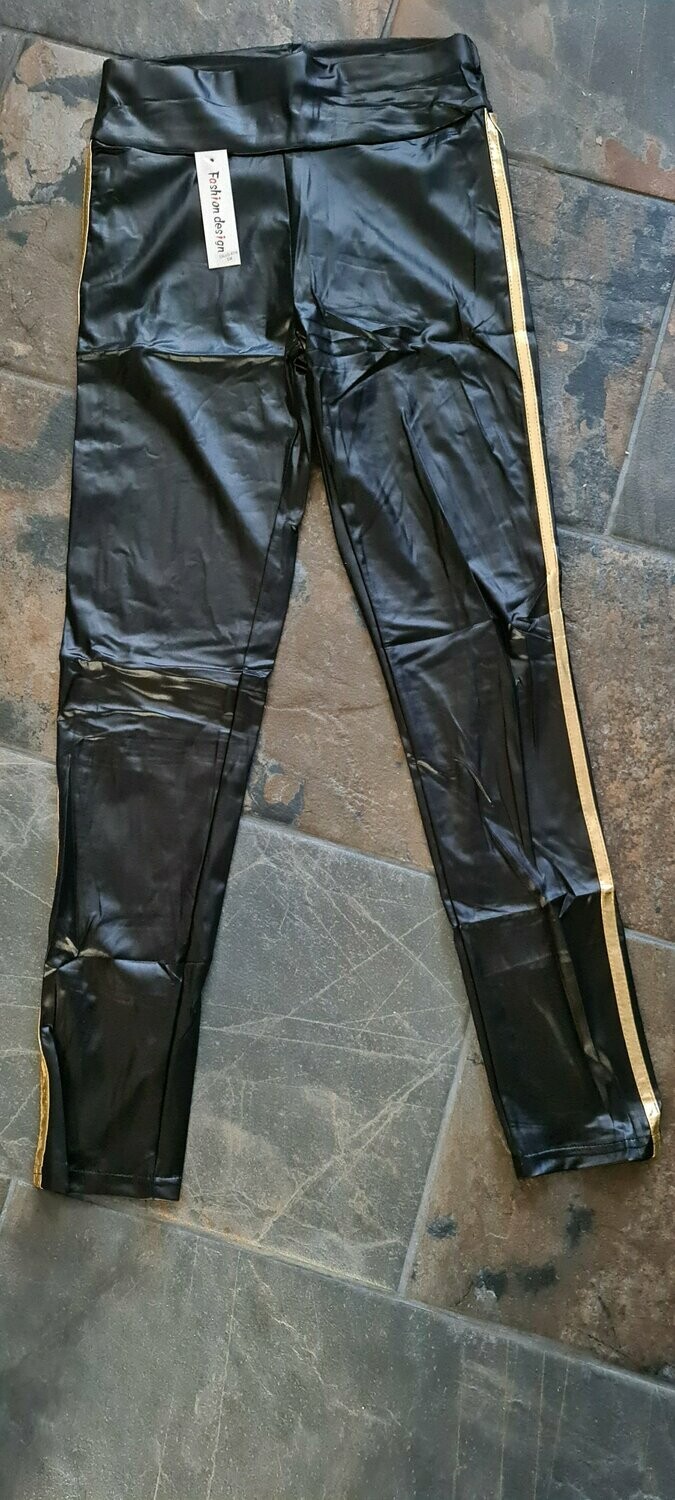 Lederlook legging