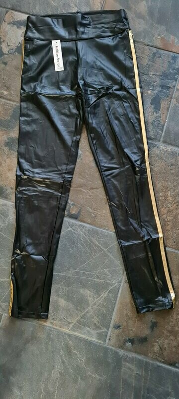 Lederlook legging