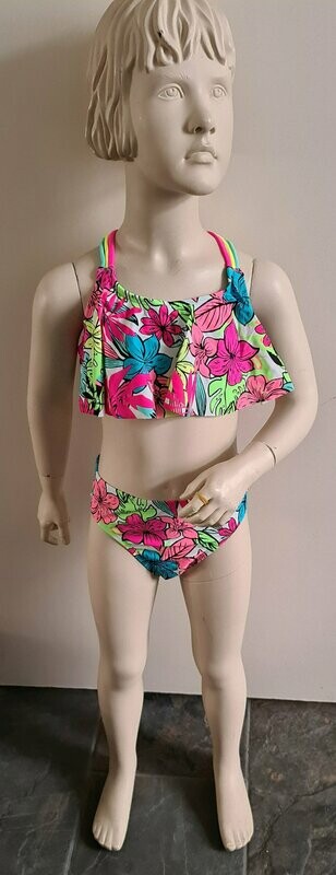 Bikini felgekleurd bloemen