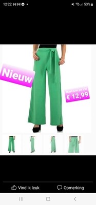 Groene pantalon