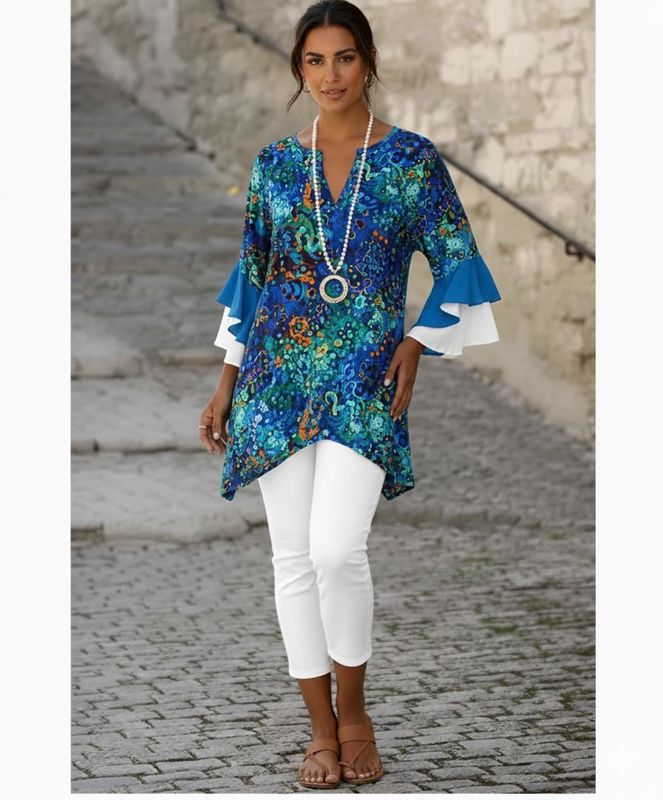 Vlinder mouw shirt