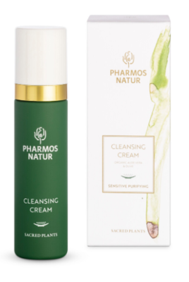 CLEANSING CREAM – Jus d’Aloe Vera Bio, olive et thé vert – 50ml