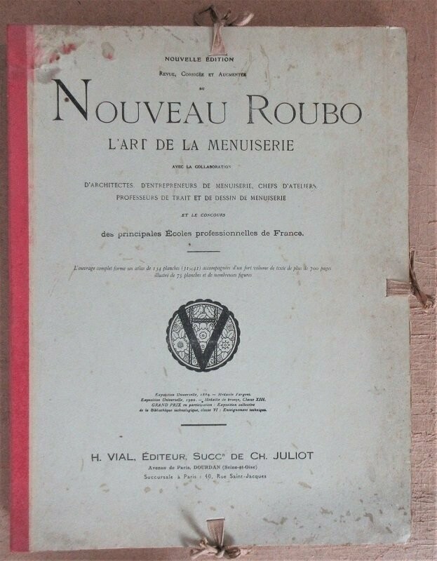 ATLAS - Nouveau Roubo - L'Art de la Menuiserie